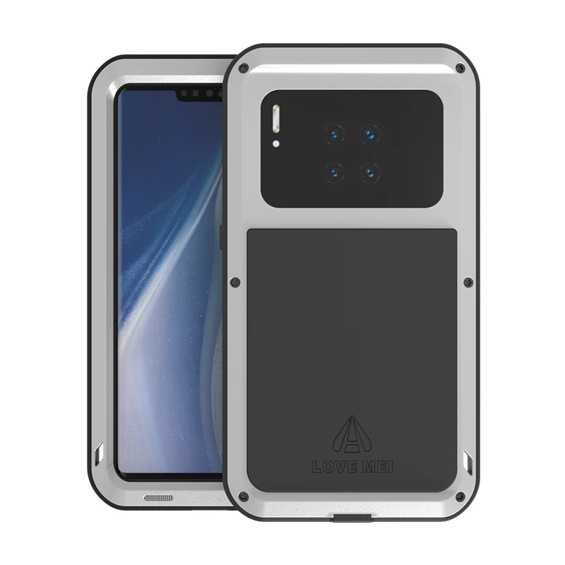 Для huawei mate 30 Pro металлический ударопрочный чехол huawei mate 30 Pro(6,53 дюйма) прочный защитный чехол Полный корпус анти-падение чехол для телефона