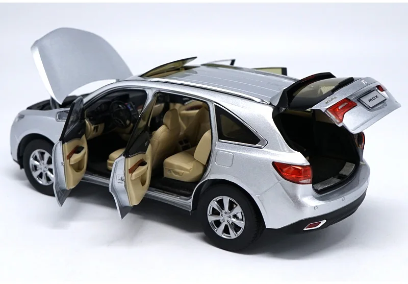 1:18 Honda Acura MDX литая под давлением Модель автомобиля игрушки Металлическая Модель автомобиля оригинальная коробка