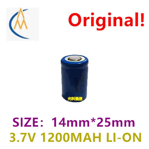 Новый перезаряжаемый литиевый аккумулятор KX CR14250 14250 3 6 В/3 7 в 1 / 2AA 1200 мАч фонарик