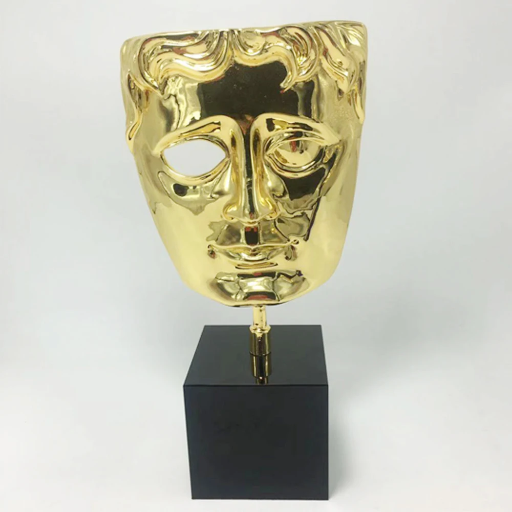 Металл BAFTA Trophy Awards с 1:1 репликой BAFTA Awards для Britsish Academy фильм Awards сувенир