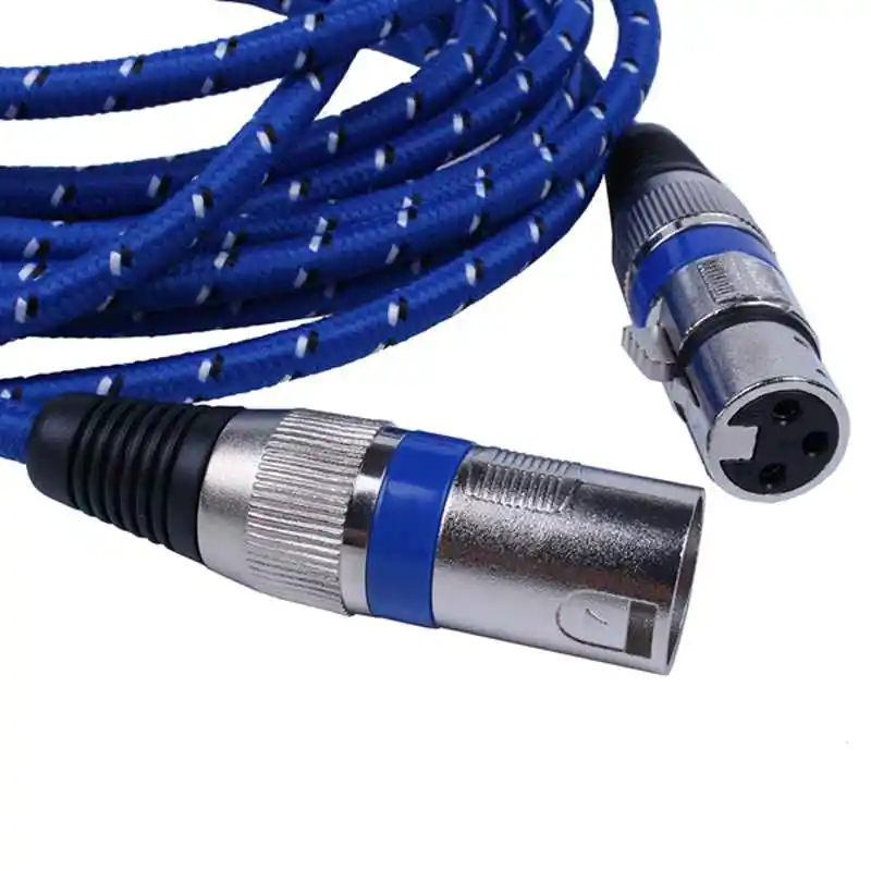 Микрофон аудио разъем Pin XLR Женский Мужской Микрофон Микрофонный кабель удлинитель аудио кабель для микрофонного микшера 5 м