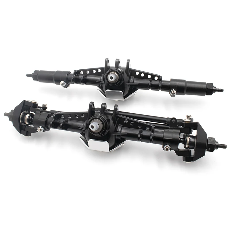 KYX Alumininum CNC PVD front and rear axle for Axial scx10 ii 90046