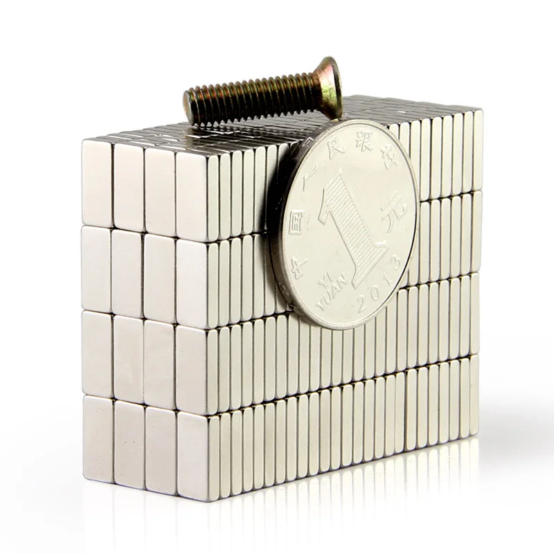 500pcs 10x5x2 mm N35 Strong Square NdFeB Rare Earth Magnet 10*5*2 Neodymium Magnets 10mm x 5mm 2mm free delivery | Обустройство дома