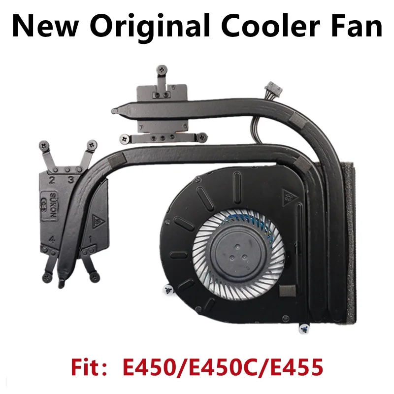 

New Original For Laptop Lenovo Thinkpad E450 E450C E455 CPU Cooling Fan Heatsink Radiator 00HN677 00HN675 04X4894 04X4898