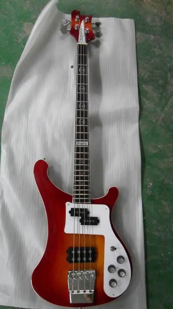 Arrilavl 4003 бас электрический бас Топ Quanlity Рик. Модель в Fireglo Cherry Sunburst 120830