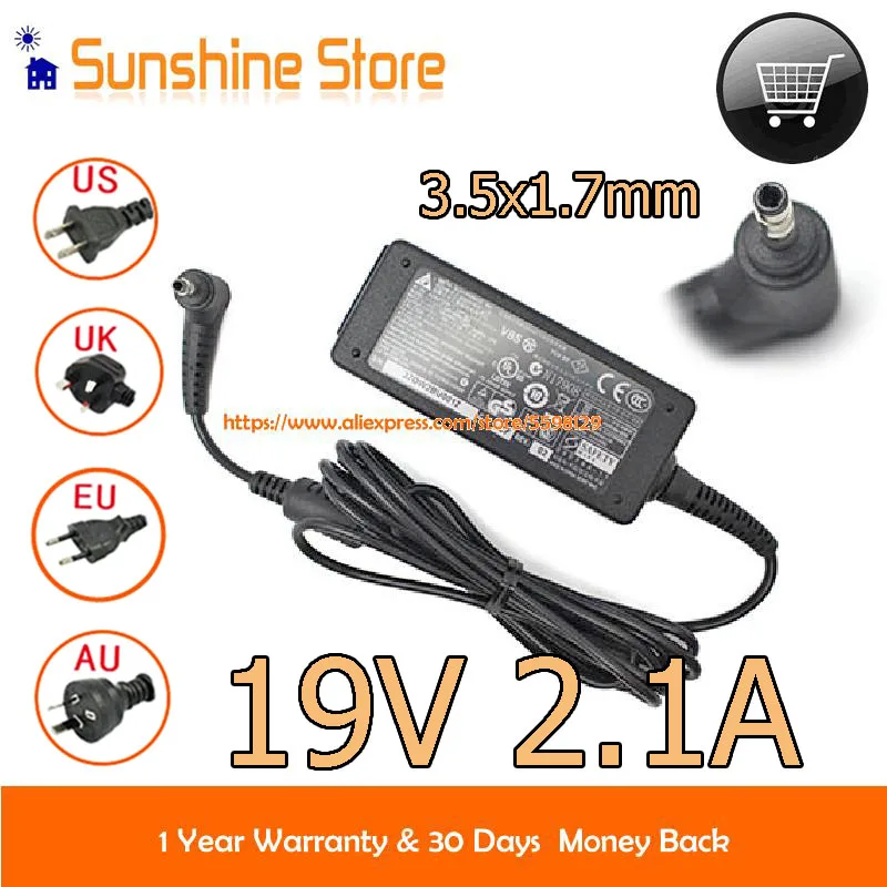 

Genuine Delta 19V 2.1A AC Adapter 613162-001 Charger For H274HL S273HL G246HL S242HL WQ580UA XA520UA 210-1090CA 210-1085 U270DX