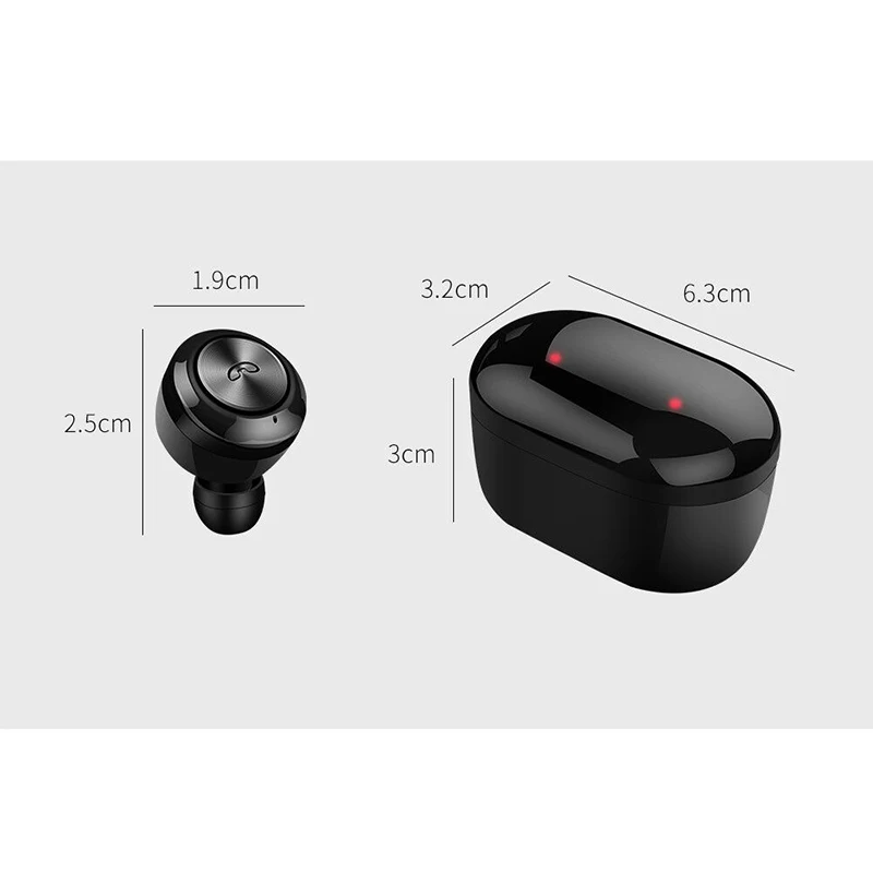 TWS Bluetooth 5 0 Wireless Earphones Noise Reduction Stereo Sports Earbuds Gaming Headset With Charge Box For All Smart Phone
