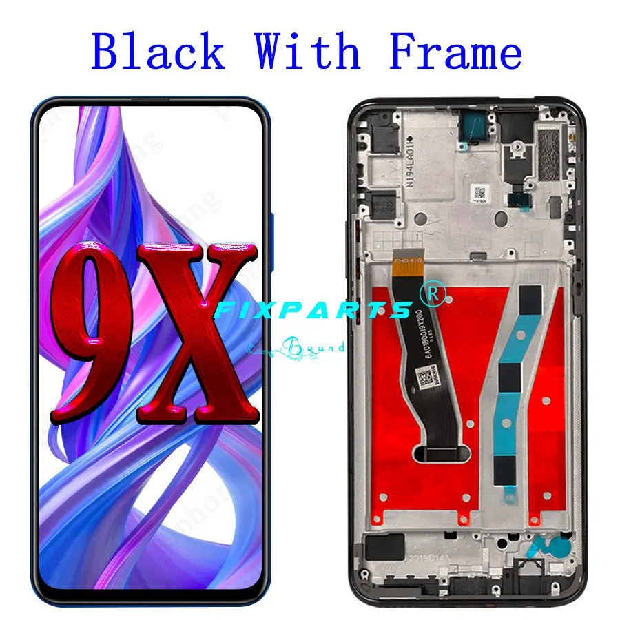 Оригинальный 6 59 Huawei Honor 9X ЖК дисплей STK LX1 L22 сенсорный экран дигитайзер сборка