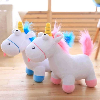 

Soft Unicorn Plush Toy Baby Kids Appease Sleeping Pillow Doll Animal Stuffed Plush Toy Birthday Gifts for Girls Children