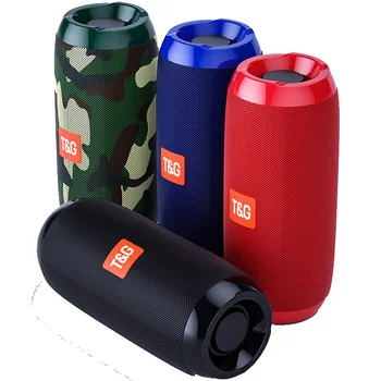 

Portable Bass Speaker 10W Wireless Bluetooth Subwoofer Outdoor Waterproof Column Music Player Sound System Loudspeaker FM Radio