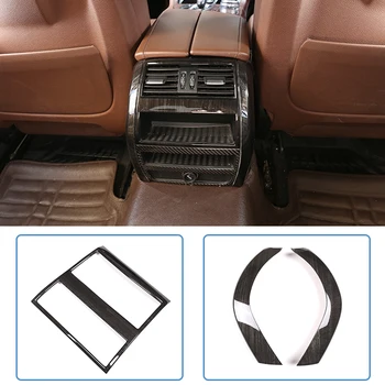

Black Wood Grain For BMW 5 Series F10 2011-2017 ABS Rear Air Conditioning Vent Frame Trim