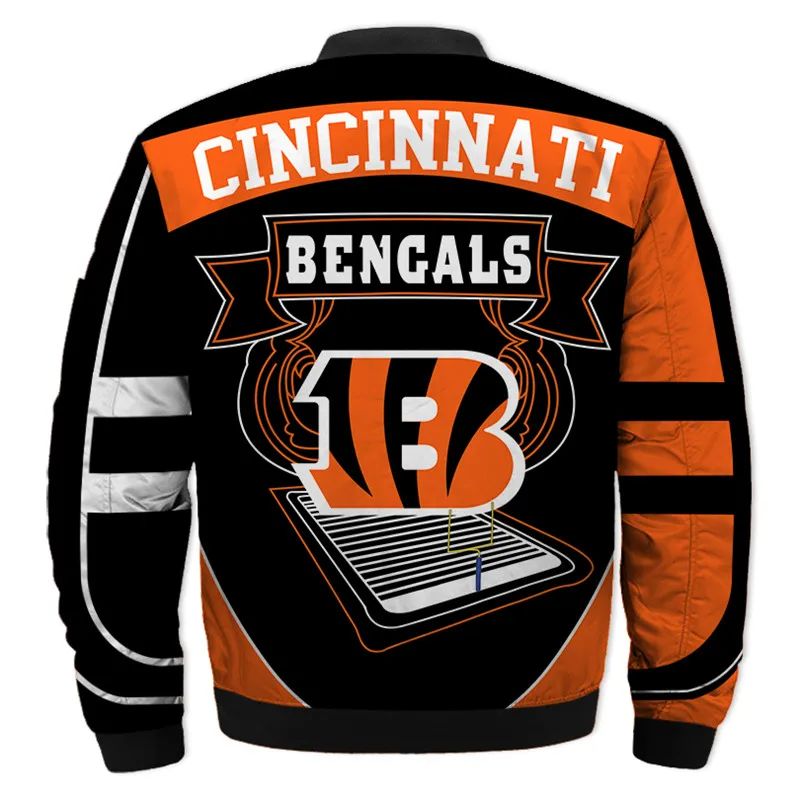 Cincinnati Bengals bomber jacket winter coat gift for men -Jack sport shop