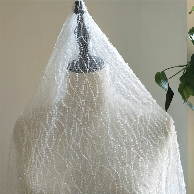 

Кружево с вышивкой и блестками, 1 ярд/упаковка, ткань, аксессуары для DIY