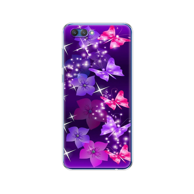 case for huawei honor V10 VIEW 10 soft tpu back phone cover for huawei honor 10 VIEW 10 Etui protective printing coque