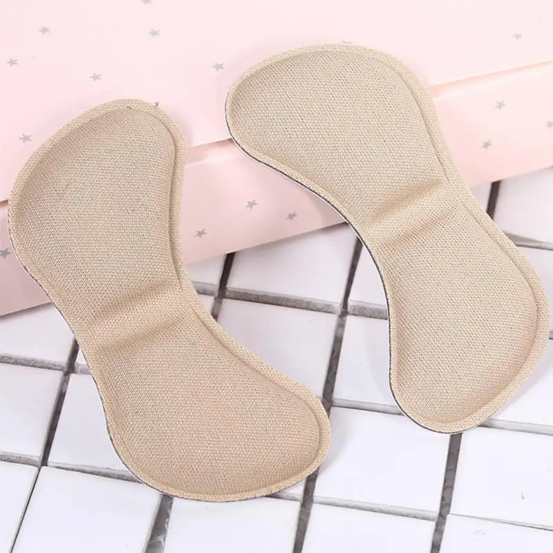 5 Pairs Heel Insoles Pain Relief Cushion Anti-wear Adhesive Feet Care Pads Heel Sticker Heel Liner Grips Crash Insole Patch