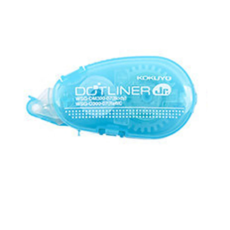 light blue Скрапбукинг Petit одноразовый контейнер для клея Dot Liner коррекция двусторонний скотч клейкая лента Бумага студенческий канцелярский Тип заправки - Цвет: light blue