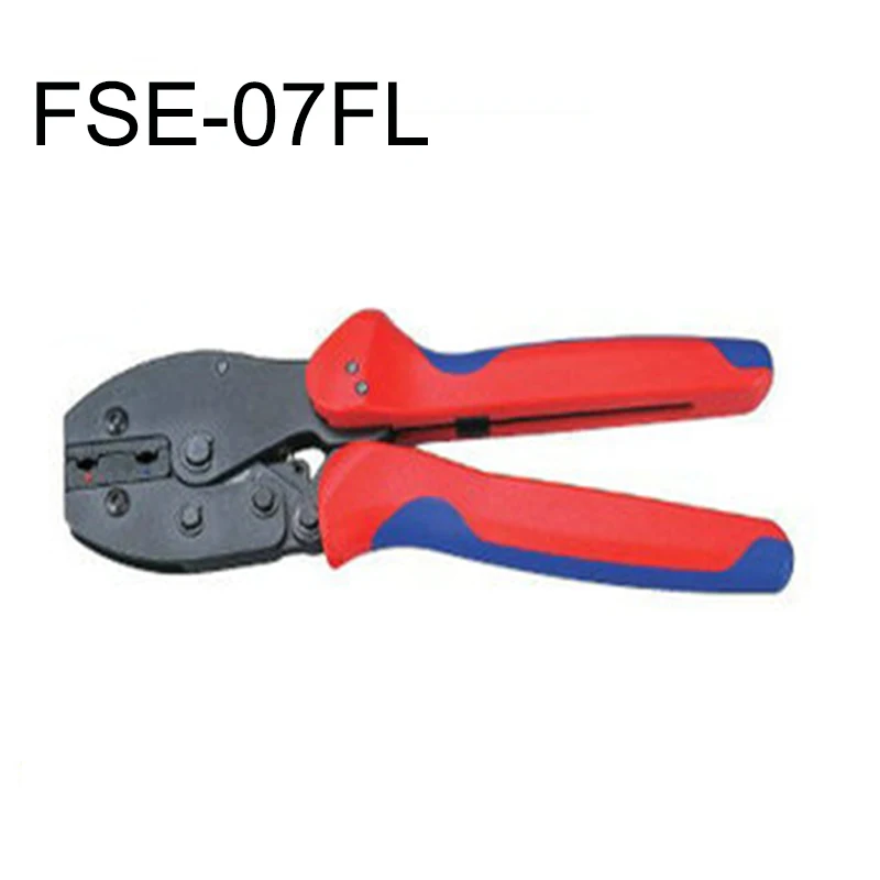 

Flag Type Female Receptacles Insulated Terminals Mini European Style Electrical Ratcheting Pliers Set FSE-07FL