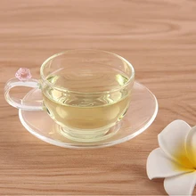 1 Набор, высокое качество, прозрачные стеклянные чашки, благородные питьевое молоко, кофе, чай, стеклянные кружки с ручкой, креативный подарок