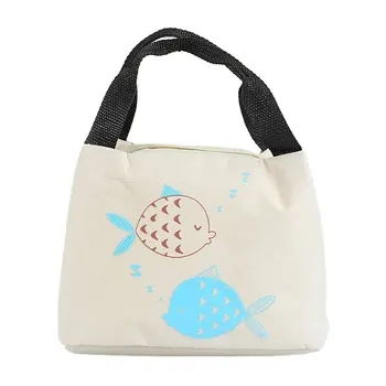 

1pcsPortable Insulated Thermal Cooler Bento Lunch Box Tote Picnic Storage Bag Pouch School Lunchbox Bag