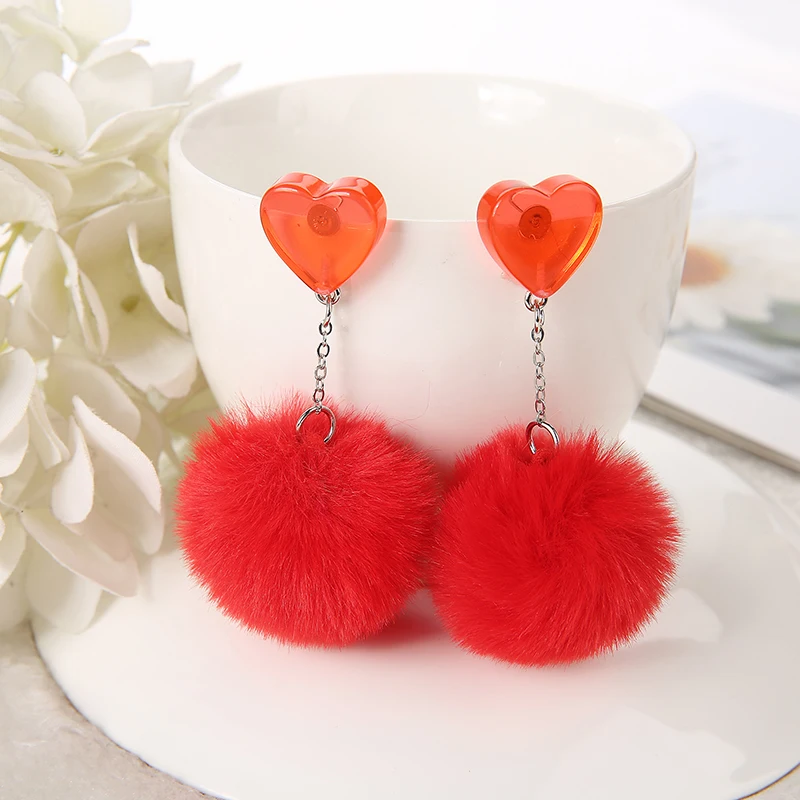 Fashion Women Earring Takerlama Party Jewelry Candy Color Balls