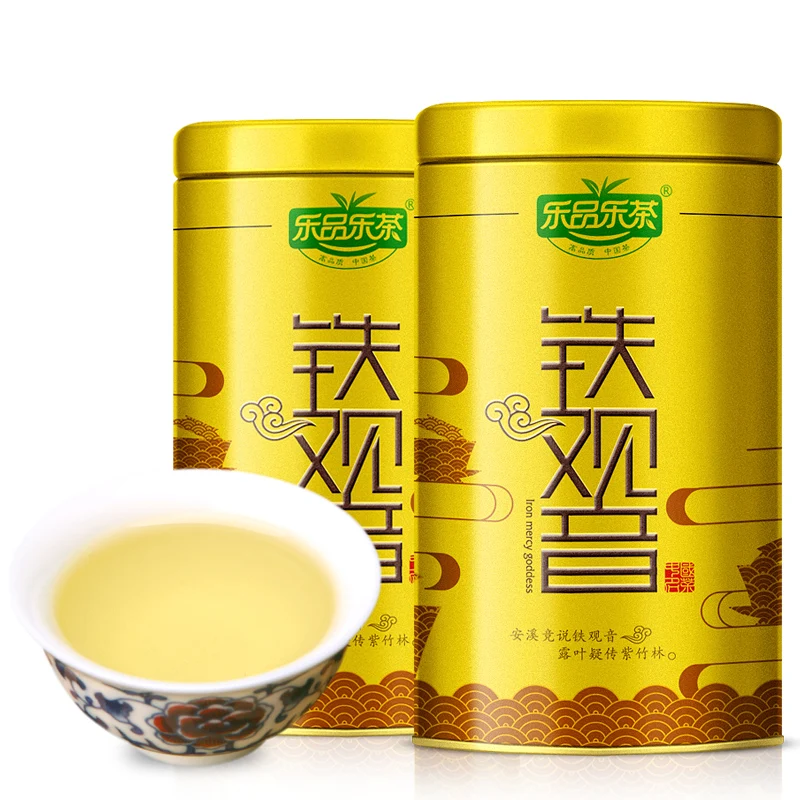 

2pcs/lot 2019 Year Fujian Anxi Tie Guan Yin Tea Aroma Oolong Cha High Quality China Green Food Cha Leaf 252g (126g/bag)