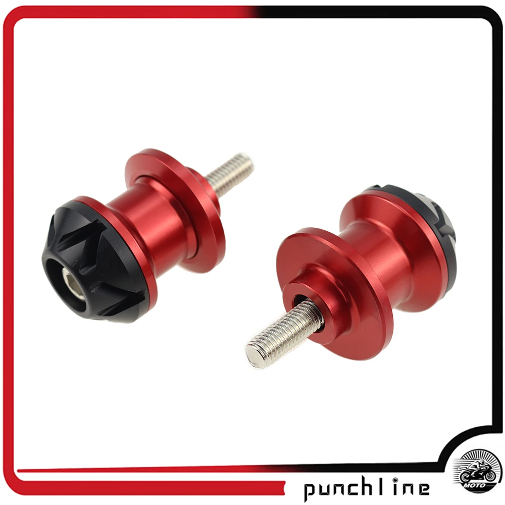 

Fit For KAWASAKI Ninja 750R ZX750 ZR7S ZR750H Z750 Z750S Z750R Motorcycle Swingarm Spools stand screws Slider 10MM