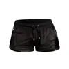 Mens Sport Running Shorts Quick Dry Grid Workout Short Pants 2025 Summer Cool Breathable Mesh Men Beach Swim Shorts Sweatpants 2