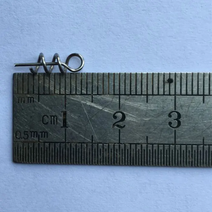 50 шт. винт блесна Pin пружина для рыбалки наживка «червяк» для мягкая иголка