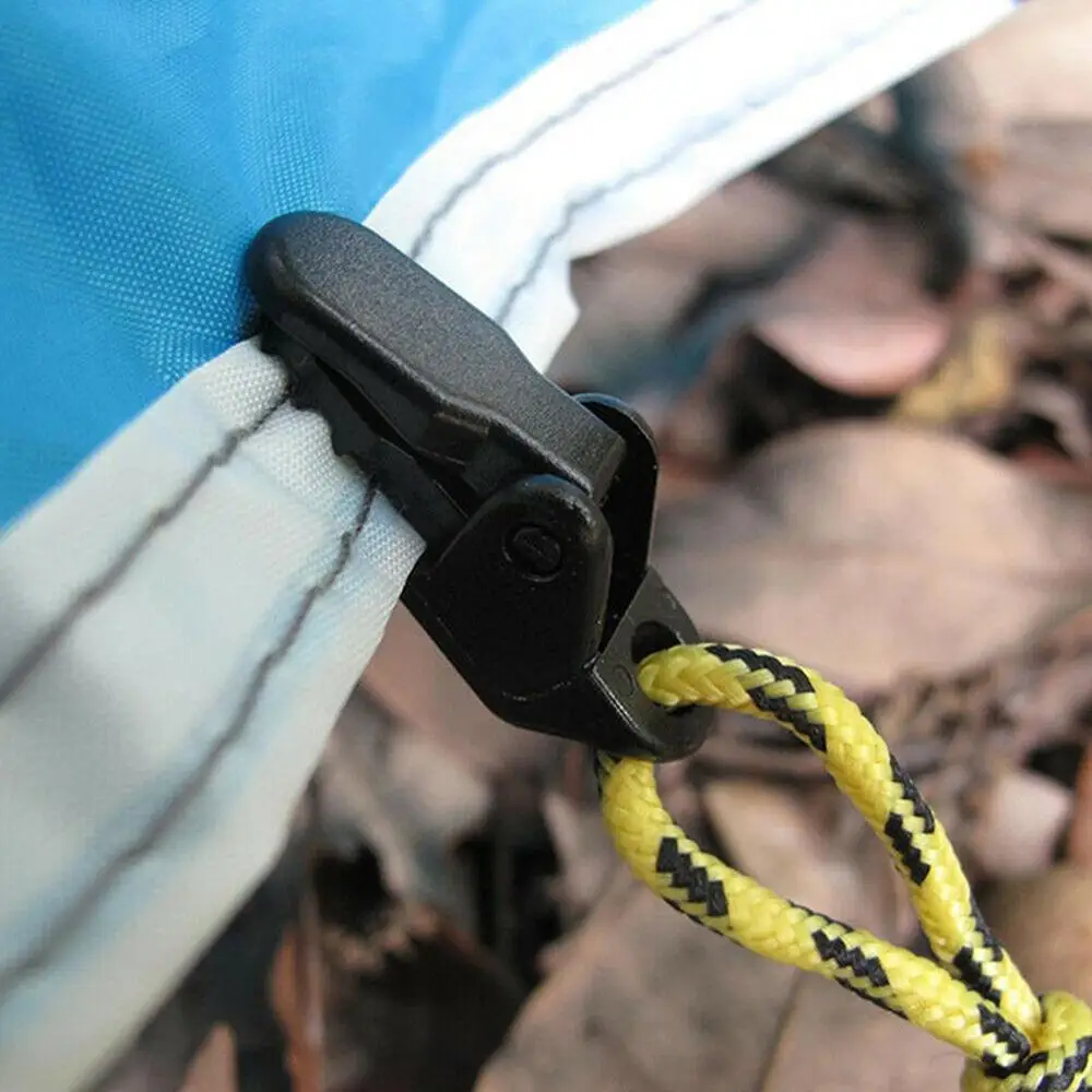 

20/50/100PC Heavy Duty Tarp Clips tent Clamp shike tarp clip Outdoor camping tent Clips