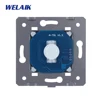 WELAIK EU Wall-Switch Touch-Switch DIY-Parts-Screen Wall-Light-Switch 1gang-1way  AC250V-A911 ► Photo 3/4