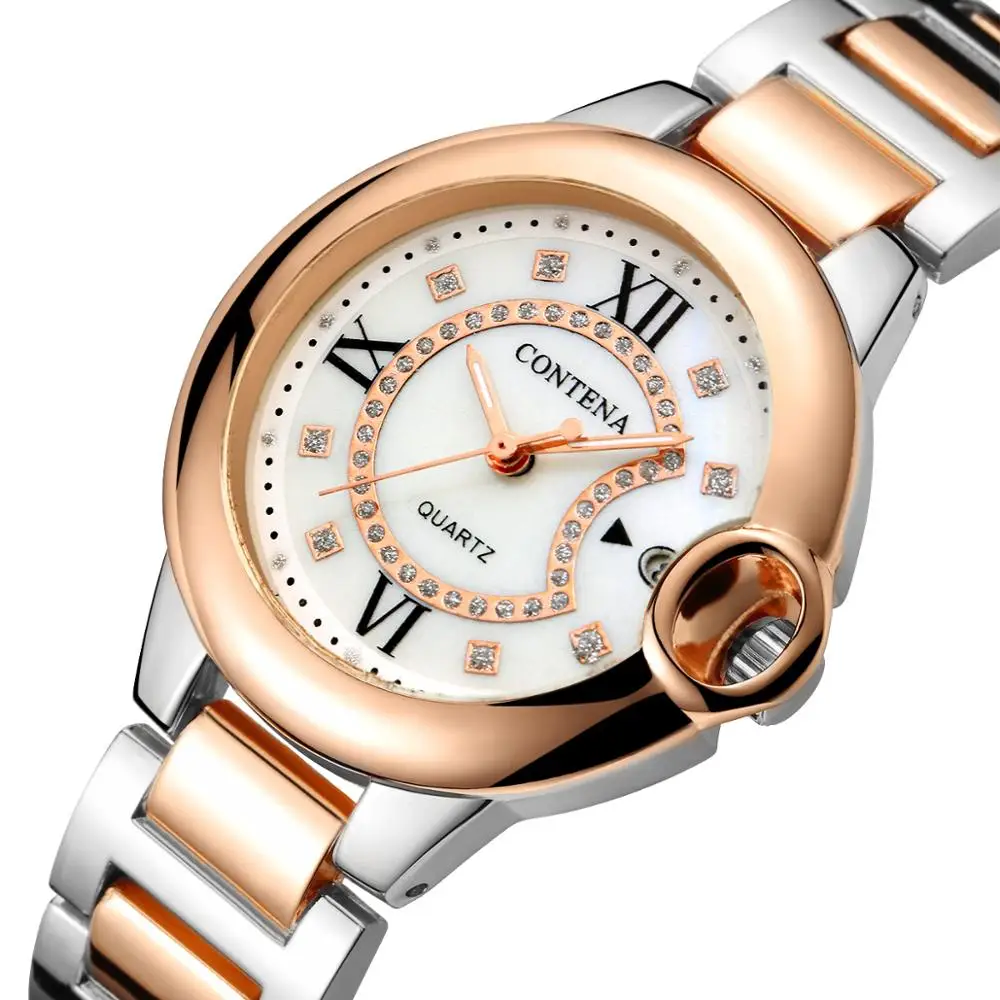 Montre femme 2020 Роскошные Лидирующий бренд Модные кварцевые часы для женщин женские