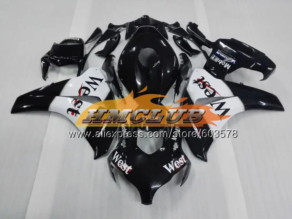 No. 6 Injection For HONDA CBR1000 RR CBR 1000 RR 2008 2009 2010 2011 79CL.69 Repsol red CBR 1000RR CBR1000RR 08 09 10 11 OEM Fairing - Цвет: No. 6