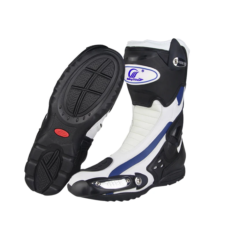 Мотоциклетная обувь унисекс Защитные ботинки для мотокросса RidingWomen Botas Moto Hombre