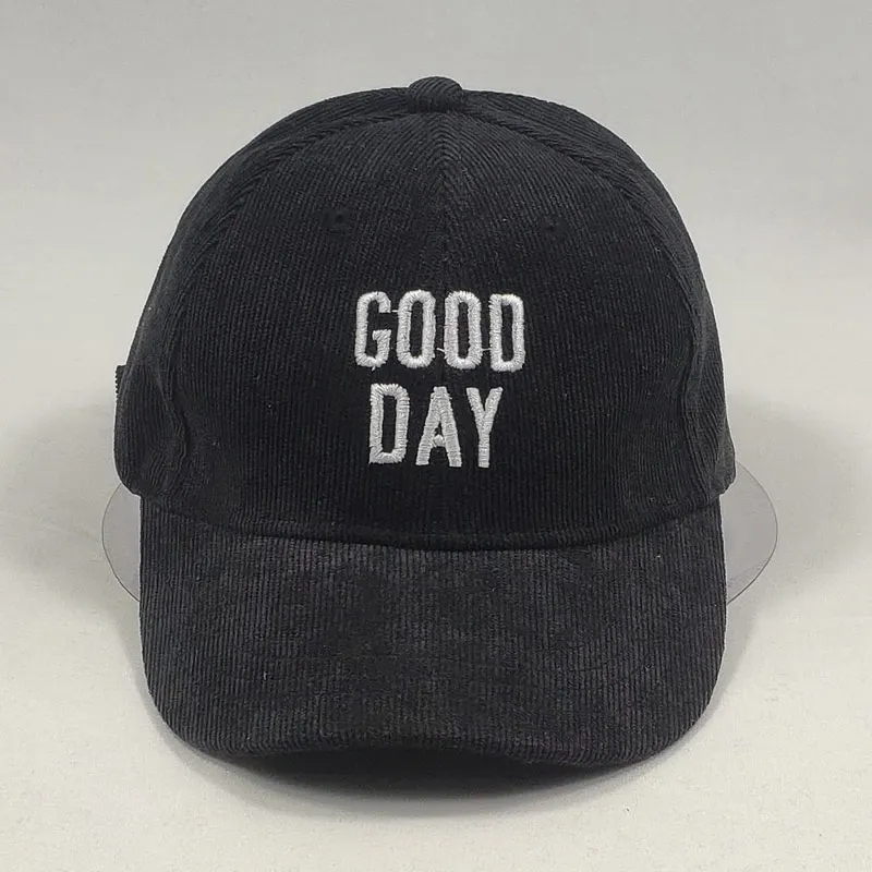 Детская Вельветовая регулируемая бейсболка Good Day для мальчиков и девочек 2 8