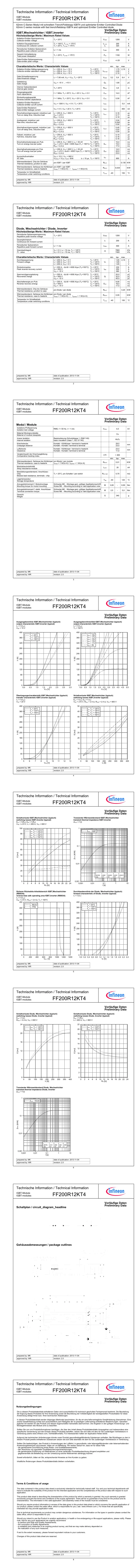 FF200R12KT4 IGBT Moudle дистрибьютор 1 шт./лот jinyushi