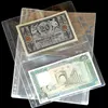 20 Pockets Per Page10PCS/Lot Banknotes Page Paper Money Transparent Album Banknote Paper Money Postage Stamp Badges Collection ► Photo 1/6