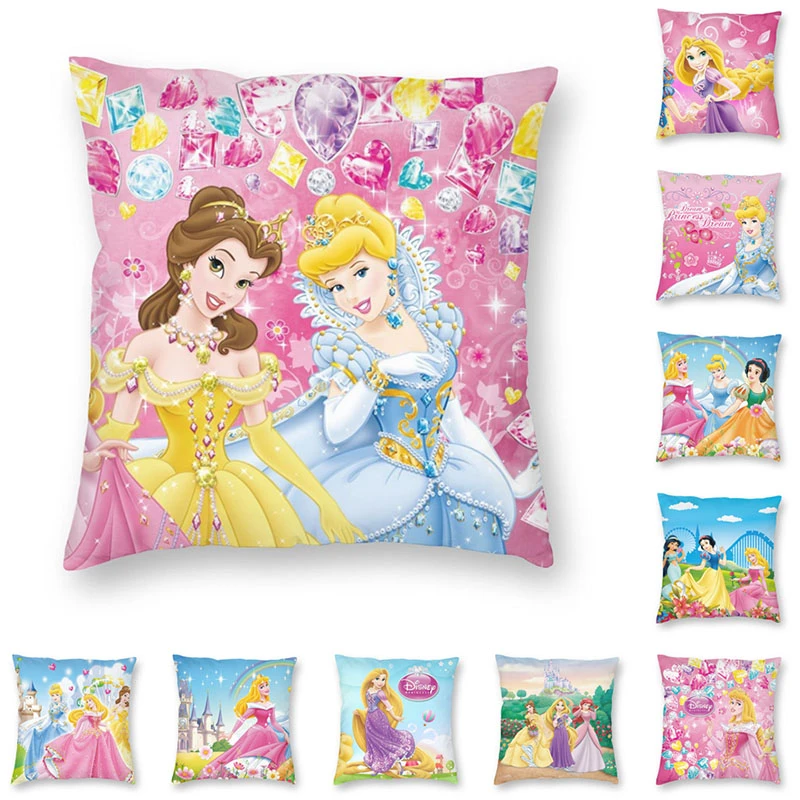 Disney Christmas Pillow Cover Pillow Case Disney Princesses Disney