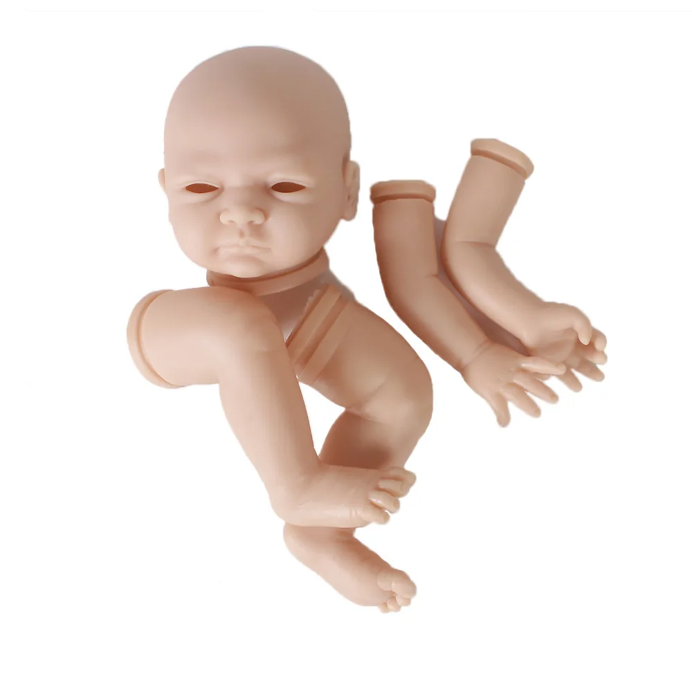 

Vinyl Plastic Soft Silcone Model Reborn Dolls Model Realistic Reborn Baby Doll White Base Mould