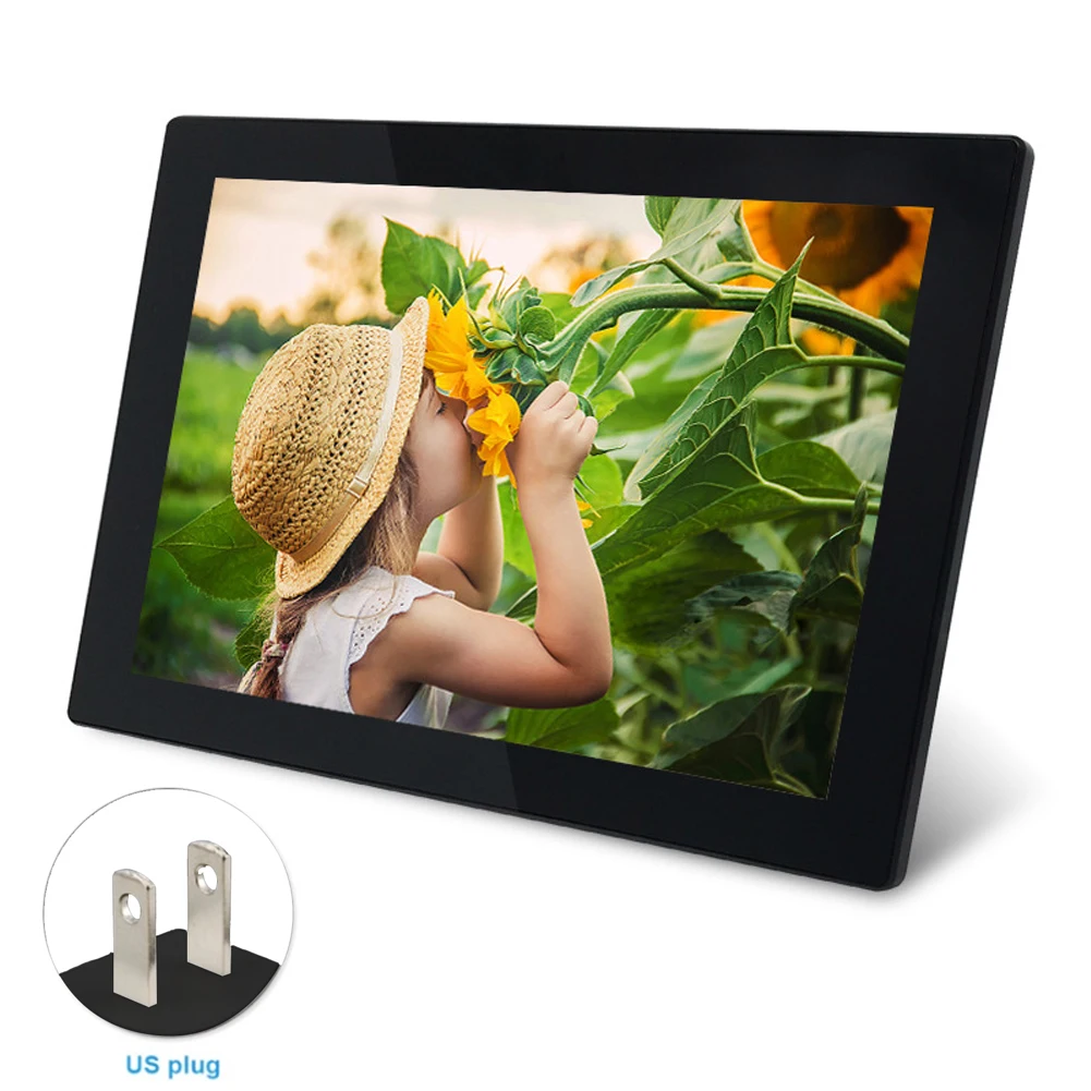 10.1 Inch Sending High Definition Wide Angle Photos Easy Apply Vedio Remote Sharing WIFI Music Travel Digital Picture Frame