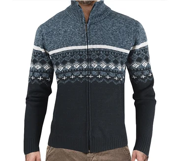 

Laamei Thick New Fashion Brand Sweater For Mens Cardigan Slim Fit Jumpers Knitwear Warm Autumn Korean Style Casual Clothing Male