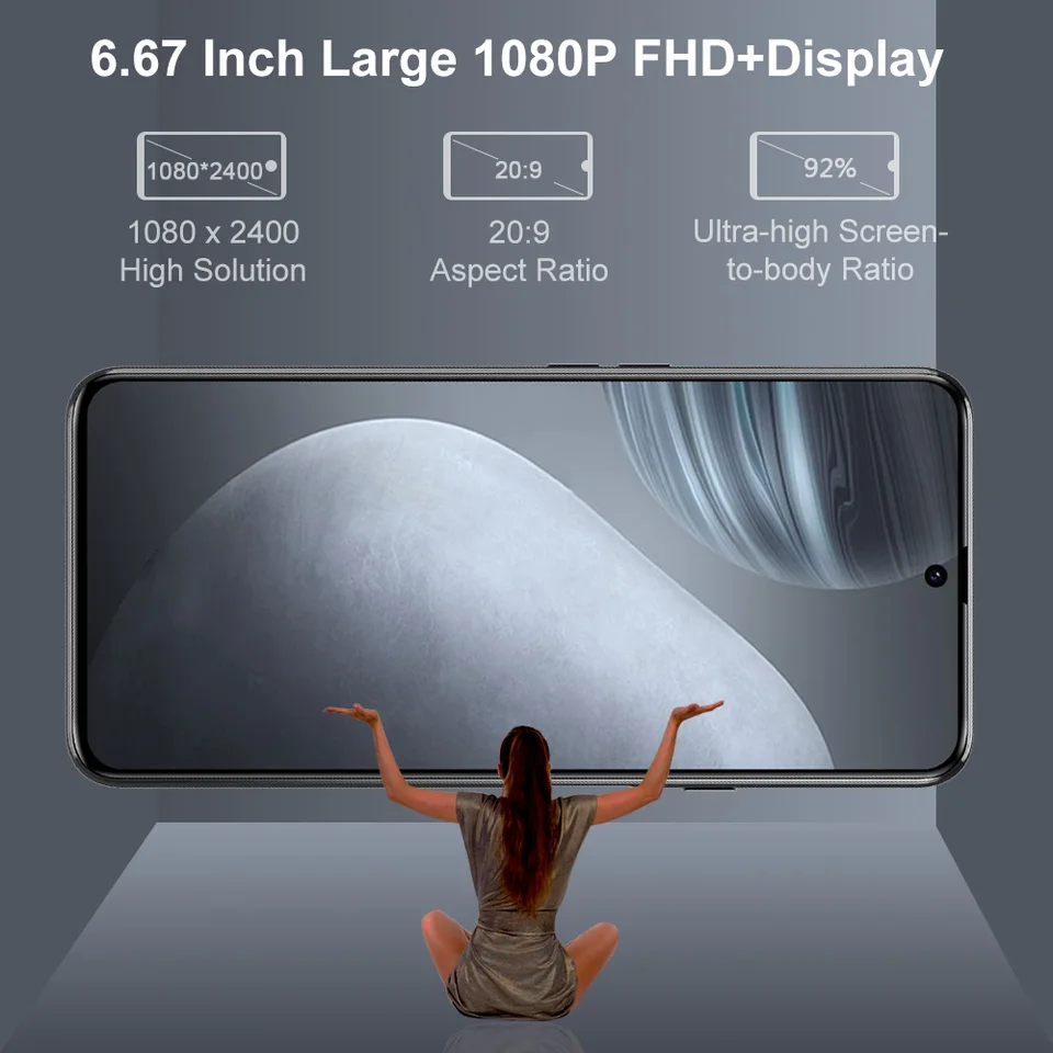 Cubot X50 Smartphone 8GB RAM 128/256GB ROM 64MP Quad Camera