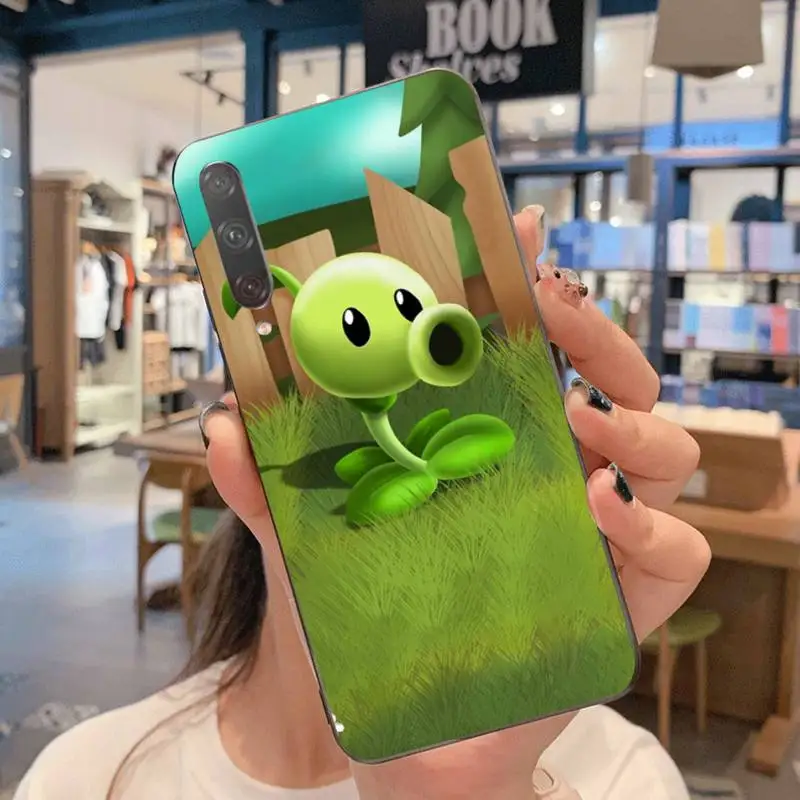 Мягкий резиновый чехол из ТПУ для телефона с растениями против Зомби Huawei Nova 6se 7 7pro
