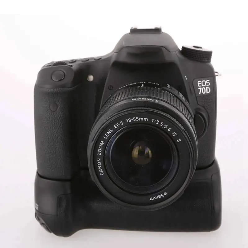 Mk-70D Bg-E14 Travor вертикальный Батарейный держатель для камер Eos 70D 80D