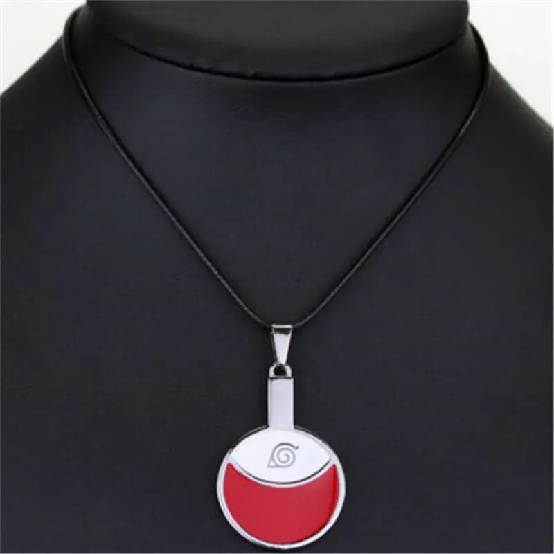 Наруто кунай ниндзя Саске Учиха Итачи Семейный логотип символ ожерелье подарок