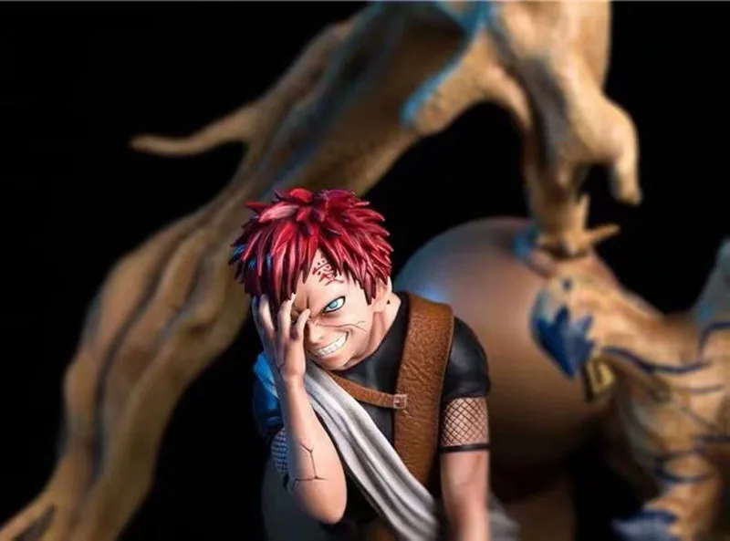 GK Наруто повязка на голову Sabaku no Gaara in the Fighting фигурка игрушки Коллекция Модель подарки статуя украшения игрушки для детей