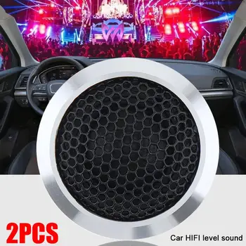 

2PCS High-Pitched Audio Loudspeaker Car Speaker Auto Tweeter for Mini Silk Film Refit for 150W