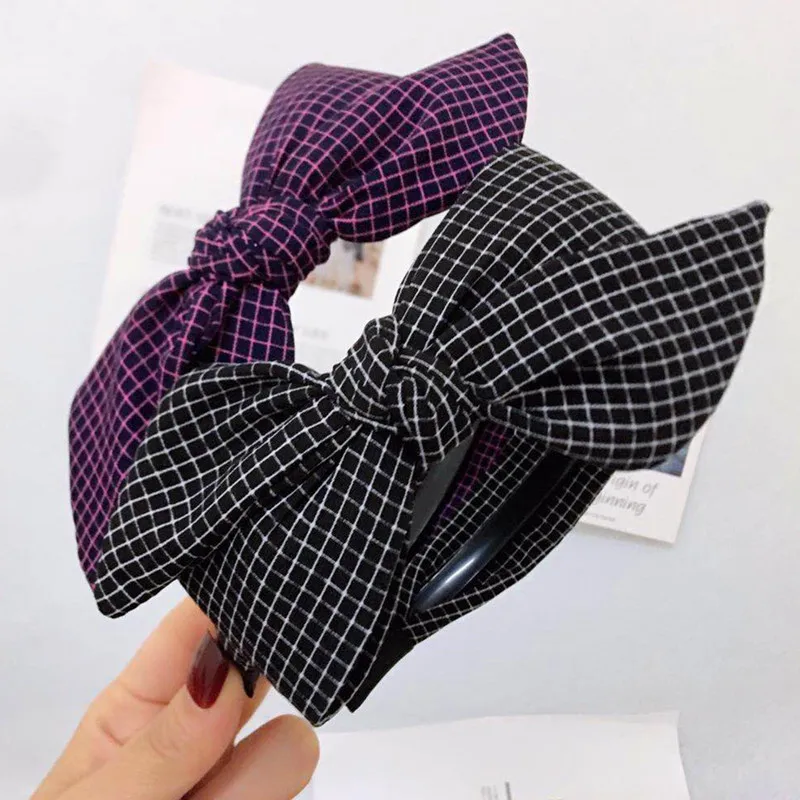 

Hairband Headwear Bow Hair Band Accessories Headband Leopard Ladies Girls