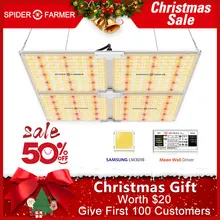 Растущие лампы Led Grow Light 4000 Вт паук фермер Квантовая доска полный спектр для выращивания растений samsung LM301B Meanwell