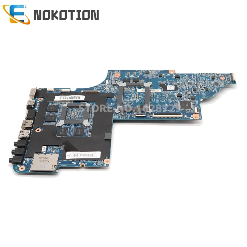 NOKOTION 665281-001 основной плате для HP Pavilion dv6 DV6 DV6-6000 материнская плата ноутбука hd6750m DDR3