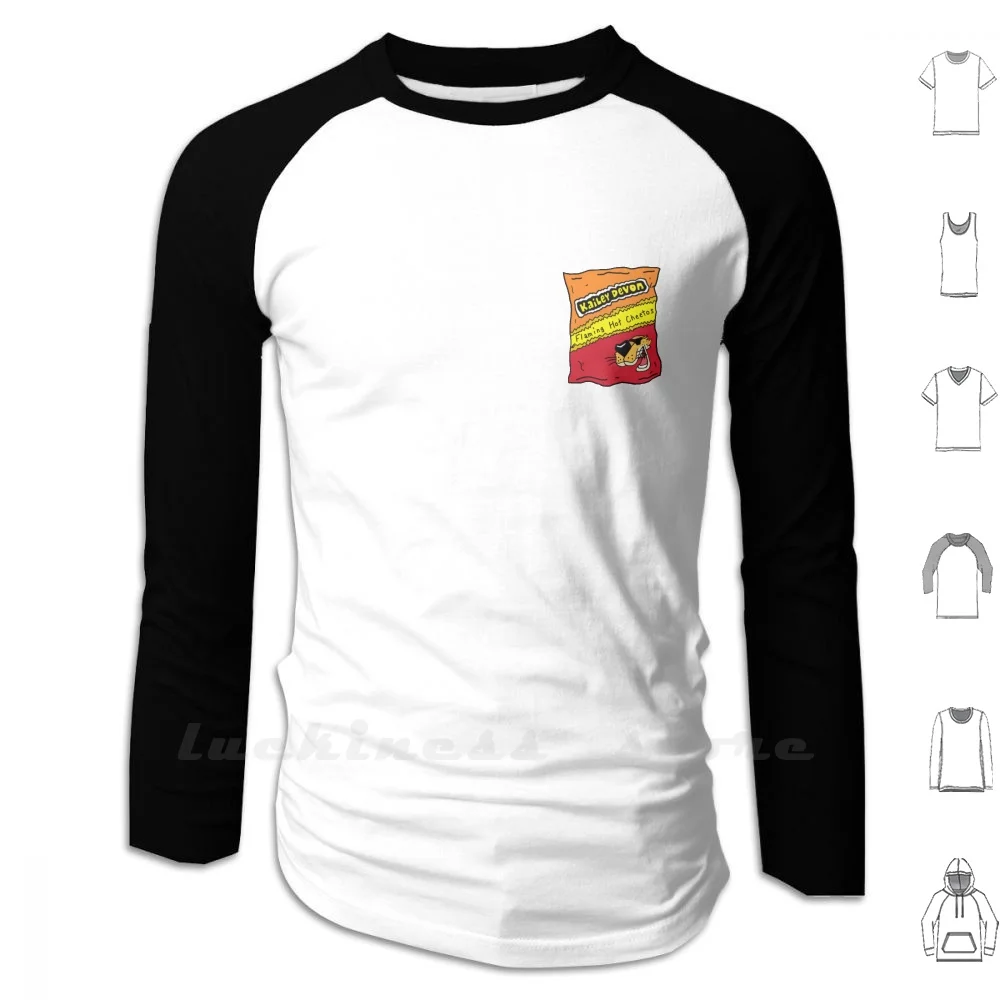 Flaming Hot Cheetos Kailey Bob Felpe Con Cappuccio Manica Lunga Flaming Hot Cheetos Kailey Bob Claiiro